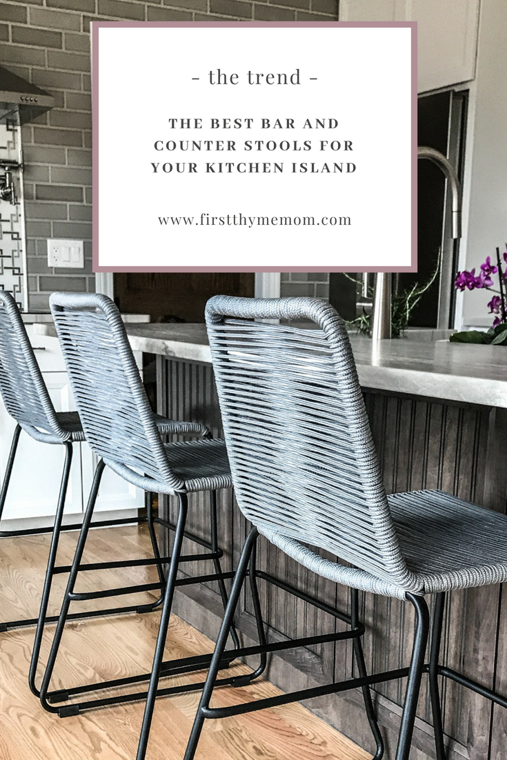 The Best Bar And Counter Stools For Your Kitchen Island First